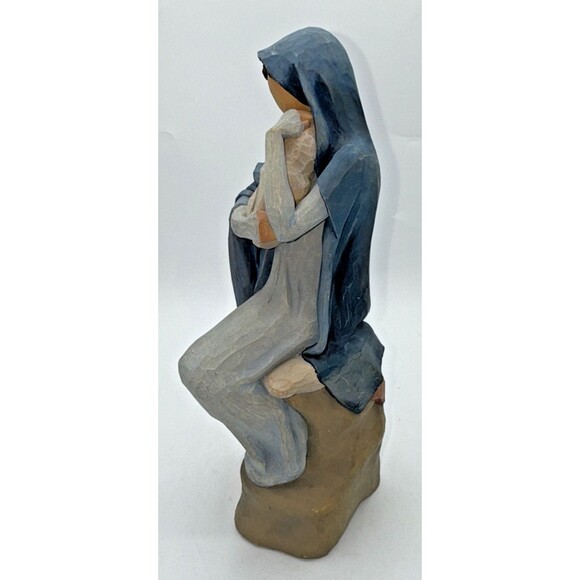Willow Tree The Christmas Story Mary & Baby Jesus Figurine Susan Lordi Signed - Picture 11 of 16